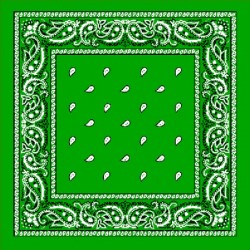 bandana verde prato